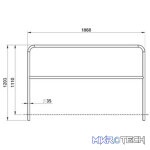 Alustage - Aluminium Handrail - Image 2