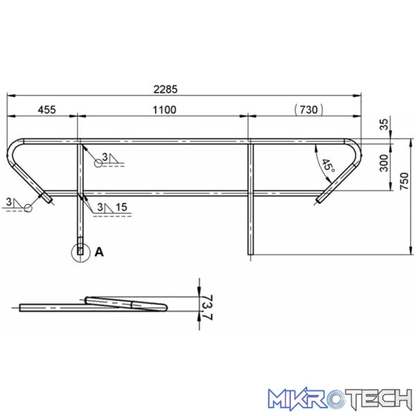 Alustage - Handrail For Sps Stairs - Image 3