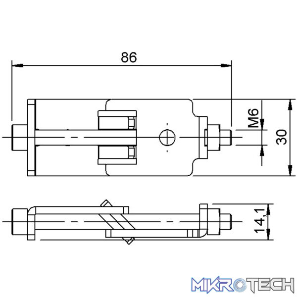 Alustage - Insert Clamp For Sca-05 Panther Deck - Image 2
