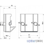 Alustage - Handrail Clamp For Sca-05 Panther Deck - Image 4
