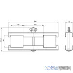 Alustage - 2-Way Leg Clamp For Sca-07 - Image 2