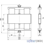 Alustage - 4-Way Leg Clamp For Sca-07 - Image 2