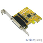 Sunix 6456H 4-port RS-232 High Speed PCI Express Board