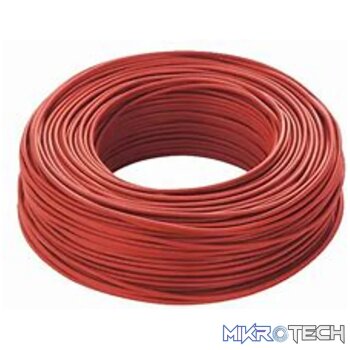 SOLAR CABLE 6MM RED 100M ROLL