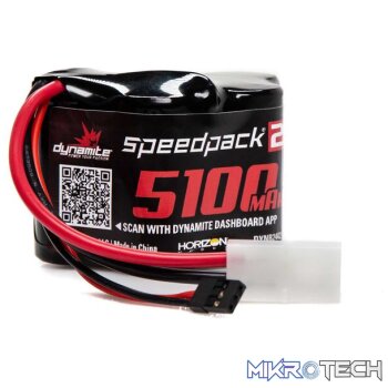SPEEDPACK2 6V 5100MAH 5C NiMH HUMP RX PK