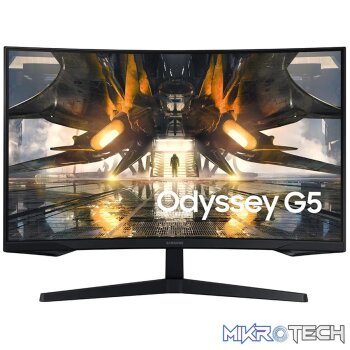Samsung LS32AG550 32'' Curved HDR10 Gaming; 16:9; 2560x1440 resolution; 1ms; 2500:1 static; 165Hz; 178°/178° Viewing