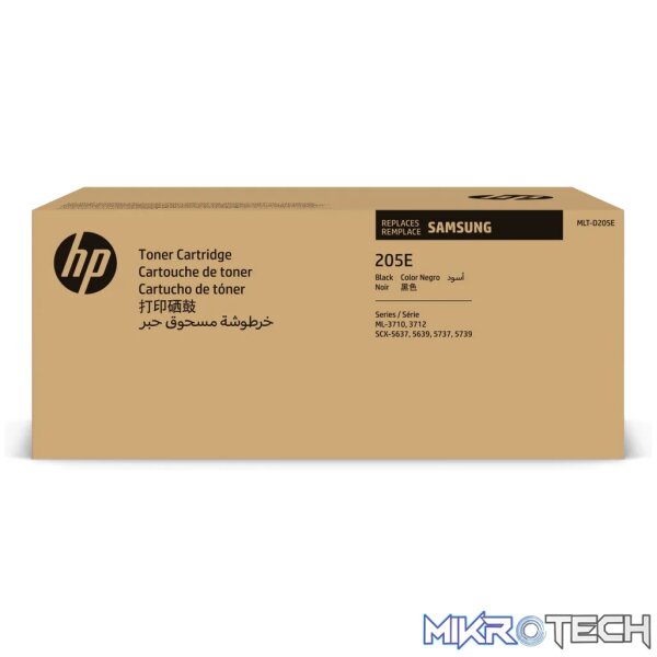 Samsung MLT-D205E Extra High-Yield Black Original Toner Cartridge Samsung MLT-D205E Extra High-Yield Black Original Toner Cartridge