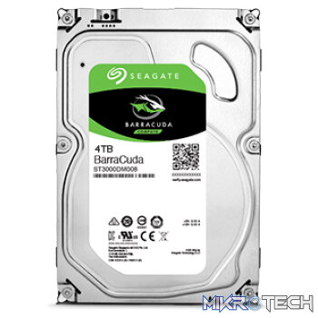Seagate Barracuda 4TB SATA 6Gbps With 256MB Cache Internal Hard Drive