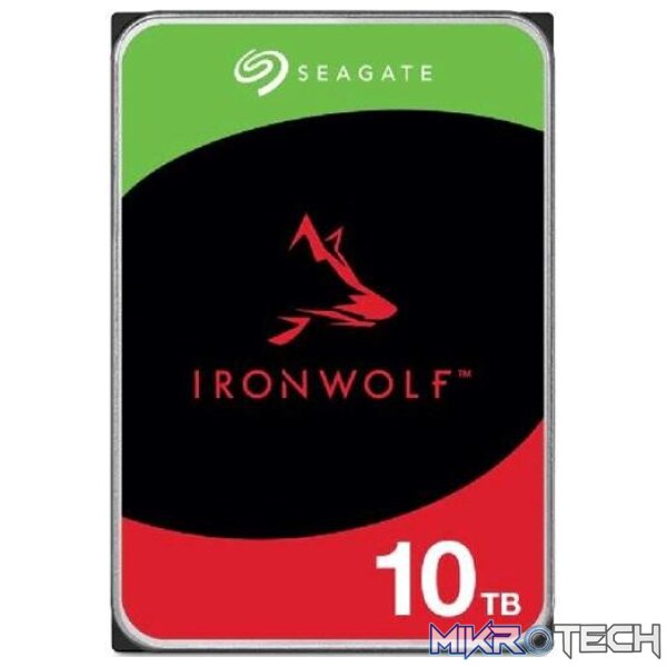 Seagate Ironwolf 10TB 3.5" Internal NAS Drives; SATA 6GB/s Interface - Image 2