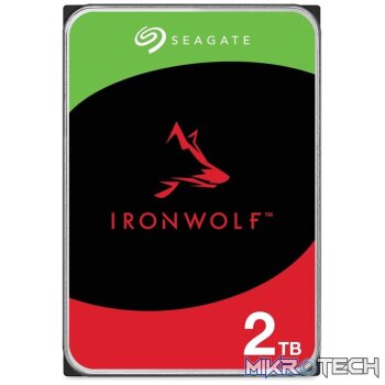 Seagate Ironwolf 2TB 3.5" Internal NAS Drives; SATA 6GB/s Interface