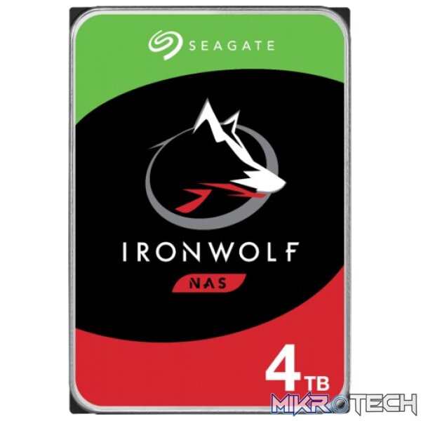Seagate Ironwolf 4TB 3.5" Internal NAS Drives; SATA 6GB/s Interface Seagate Ironwolf 4TB 3.5" Internal NAS Drives; SATA 6GB/s Interface
