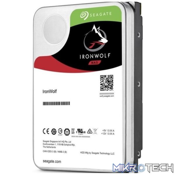 Seagate Ironwolf 8TB 3.5" Internal NAS Drives; SATA 6GB/s Interface - Image 2