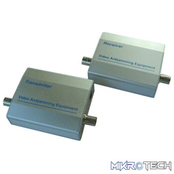 Securnix CCTV Video Anti-jamming Device by Coaxial Cable -Active Video Balun Anti-jamming Active Video Balun