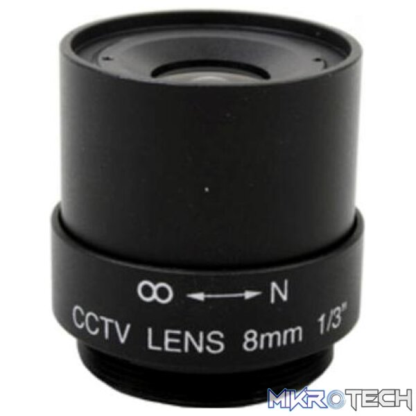 Securnix LENS 8MM FIXED IRIS Securnix LENS 8MM FIXED IRIS