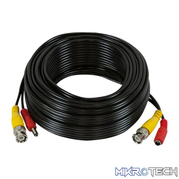 Securnix Siamese Pre-Built Coax cable RG59 30m Securnix Siamese Pre-Built Coax cable RG59 30m
