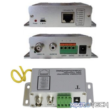 Securnix Single Channel Active Video/Audio/data Transmitter