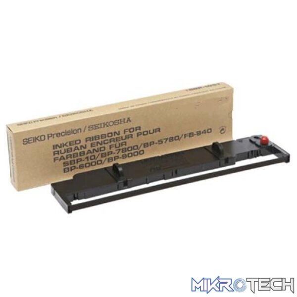 Seiko FB 60051 Original Black Nylon Printer Ribbon Cartridge Seiko FB 60051 Original Black Nylon Printer Ribbon Cartridge