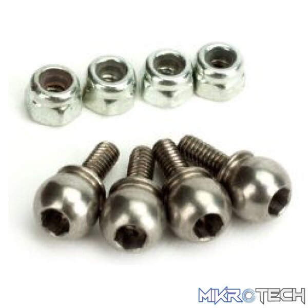 * Servo Control Ball Set: B500 3D/X * Servo Control Ball Set: B500 3D/X