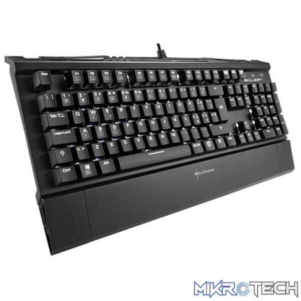 Sharkoon (4044951019069) Skiller SGK1 Mechanical USB gaming keyboard with white LED illumination - Image 3