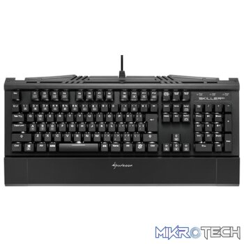 Sharkoon (4044951019069) Skiller SGK1 Mechanical USB gaming keyboard with white LED illumination