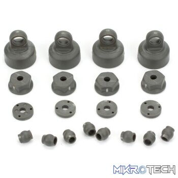 Shock Cap Piston Pivot Ball Set: 1:10