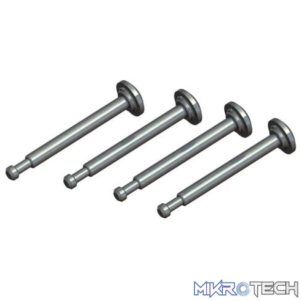 Shock Mount Pin 3x33mm Silver (4) Shock Mount Pin 3x33mm Silver (4)