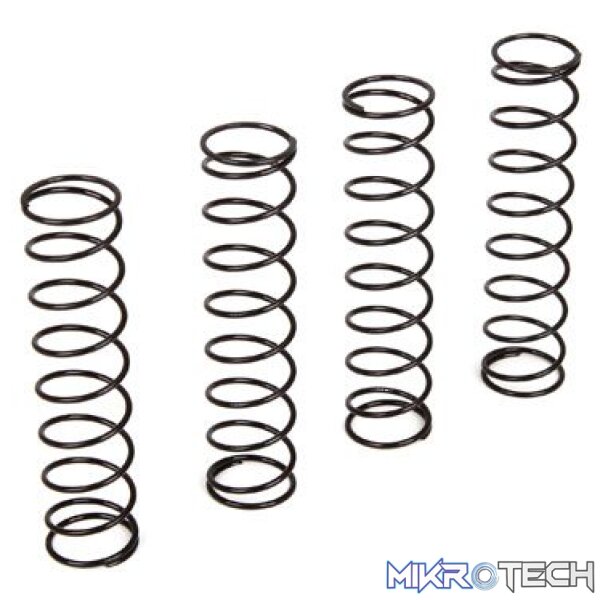 Shock Spring Black Set (4): 1:10 4wd A Shock Spring Black Set (4): 1:10 4wd A