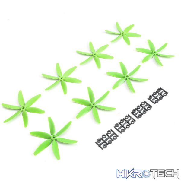 * Six Blade Prop 5x4x6 GR 8PK * Six Blade Prop 5x4x6 GR 8PK