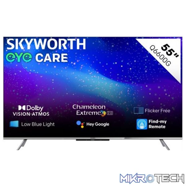Skyworth 55 inch Q6600G Series QLED Google TV Skyworth 55 inch Q6600G Series QLED Google TV