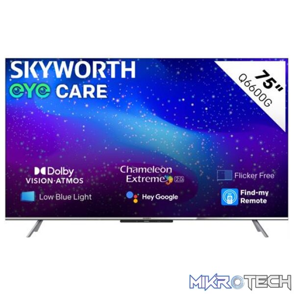 Skyworth 75 inch Q6600G Series QLED Google TV Skyworth 75 inch Q6600G Series QLED Google TV