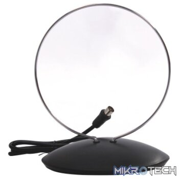 Skyworth Compact Passive DVB T2 Digital Indoor TV Antenna-Frequency: 470-862MHz
