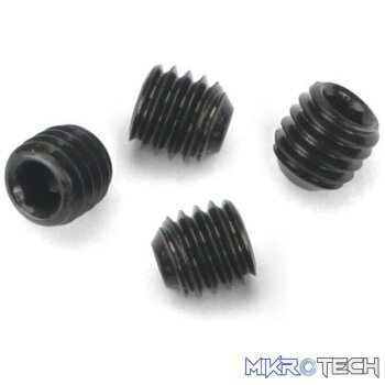 Socket Set Screws3mm x 3 (4pk)