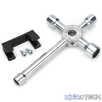 Socket Wrench 4-Way X-Long