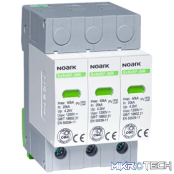Solar PV DC Surge Arrestor 20KA 3P 1500V 3 phase