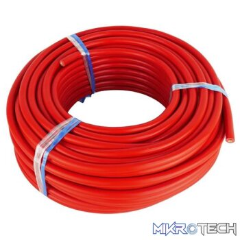 Solarix 16mm2 Battery Power Cable 50 Metre Roll Red