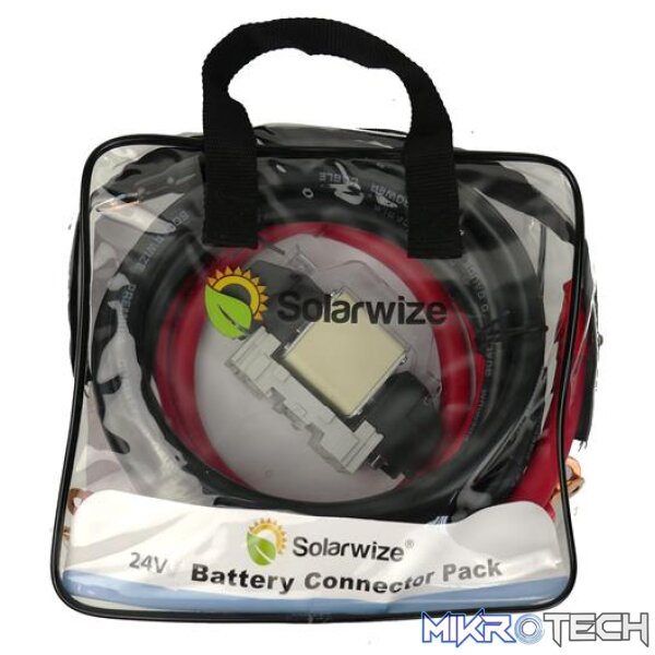 Solarix 24V Battery Connector Cable Kit Solarix 24V Battery Connector Cable Kit