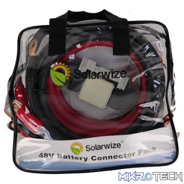 Solarix 48V Battery Connector Cable Kit Solarix 48V Battery Connector Cable Kit