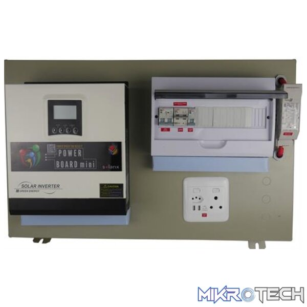 Solarix Esener 3KVA 24VDC Inverter And Semi Plug And Play Power Board Mini Solution Solarix Esener 3KVA 24VDC Inverter And Semi Plug And Play Power Board Mini Solution