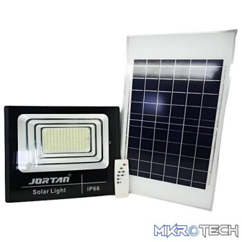 Solarix Jortam 1200w Solar Flood Lamp With Solar Panel – High Quality Die Cast Aluminium Housing With Glass