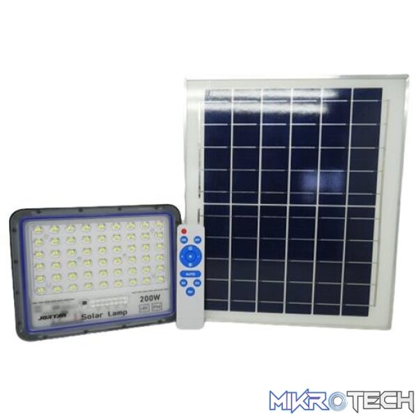 Solarix Jortam 200w Solar Flood Lamp With Solar Panel – High Quality Die Cast Aluminium Housing and ABS Plastic Solarix Jortam 200w Solar Flood Lamp With Solar Panel – High Quality Die Cast Aluminium Housing and ABS Plastic