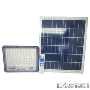Solarix Jortam 400w Solar Flood Lamp With Solar Panel – High Quality Die Cast Aluminium Housing and ABS Plastic