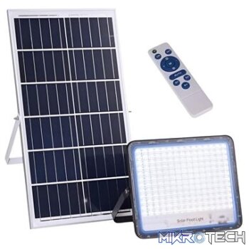 Solarix Jortam 800w Solar Flood Lamp With Solar Panel – High Quality Die Cast Aluminium Housing and ABS Plastic