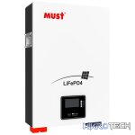 Solarix Must 51.2V 100Ah LiFePo4 Single Battery Module-LCD Control Panel