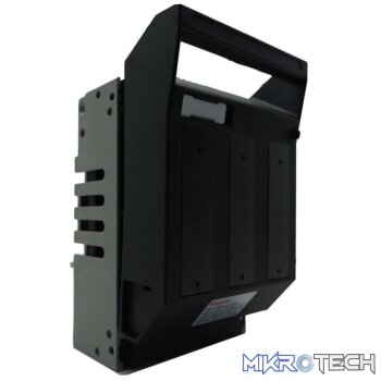 Solarix NT00 Horizontal Mount 3 Pole 160A DC Fuse Holder Box Sold as A Single Unit
