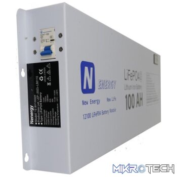 Solarix Nenergy 12V 100Ah LiFePo4 Single Battery Module