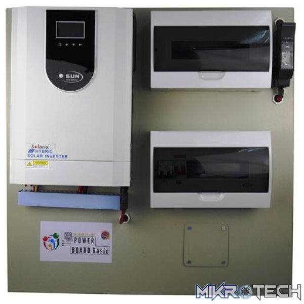 Solarix Sun 6.5KVA 48VDC 120A High Voltage Inverter And Semi Plug And Play Power Board Solution – High Voltage 120A MPPT Solar Charge Controller - Image 3