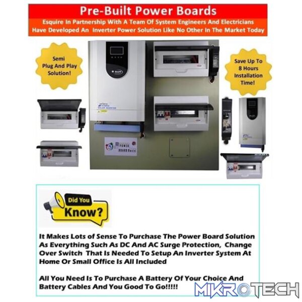 Solarix Sun 6.5KVA 48VDC 120A High Voltage Inverter And Semi Plug And Play Power Board Solution – High Voltage 120A MPPT Solar Charge Controller - Image 7
