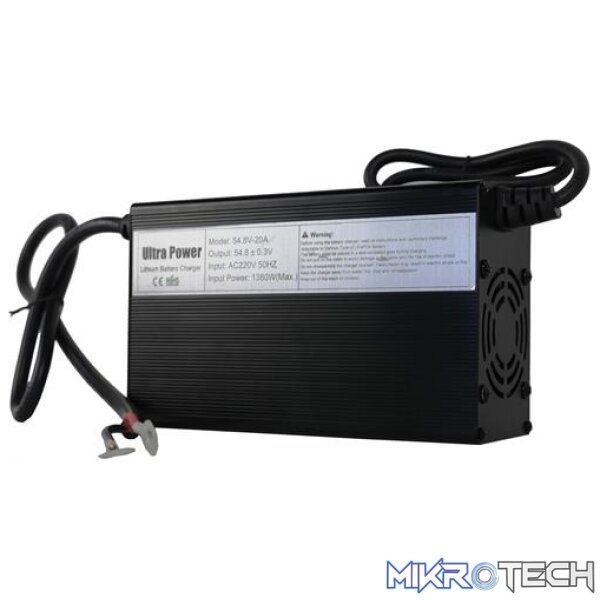 Solarix Ultra Power 48V 20A Lithium Ion Phosphate Battery Charger - 4 Steps Charging Solarix Ultra Power 48V 20A Lithium Ion Phosphate Battery Charger - 4 Steps Charging