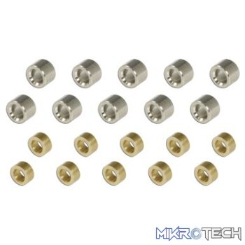 Spacer (P2x3.5×2.5)x10pcs(P2x3x1.5)x10pc