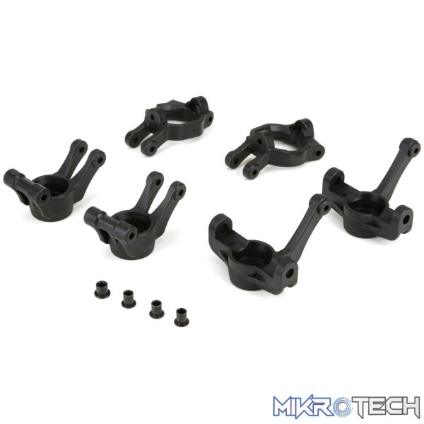 Spindle Carriers/Spindles/Hubs: 1:5 4wd Spindle Carriers/Spindles/Hubs: 1:5 4wd